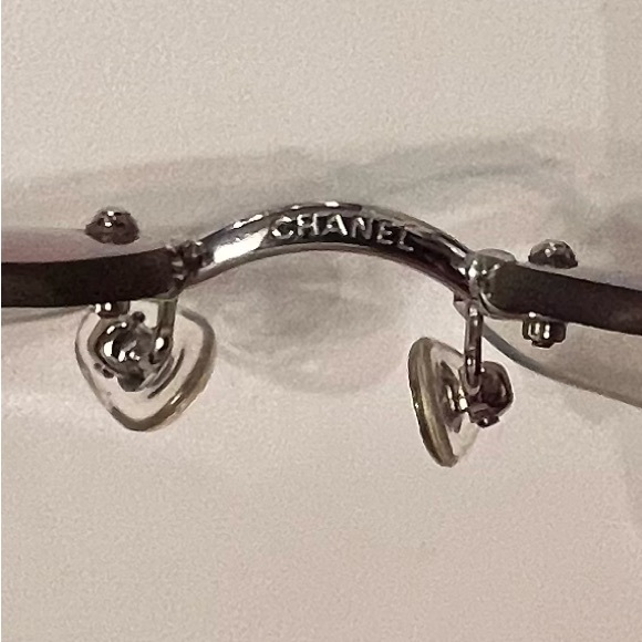 CHANEL 4017-D PINK SUNGLASSES CC Logo Crystals Vintage Y2K - Picture 12 of 16